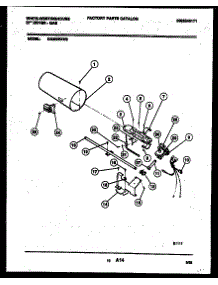 06 - Burner, Igniter And Valve parts for Frigidaire Dryer DG350RXW2 from AppliancePartsPros.com