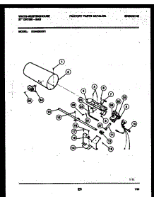 06 - Burner, Igniter And Valve parts for Frigidaire Dryer DG400SXD1 from AppliancePartsPros.com