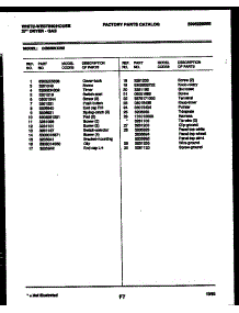 05 - Blower And Drive Parts parts for Frigidaire Dryer DG600KXD5 from AppliancePartsPros.com