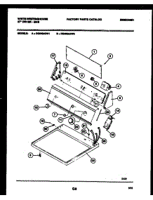 04 - Console And Control Parts parts for Frigidaire Dryer DG640AXW1 from AppliancePartsPros.com