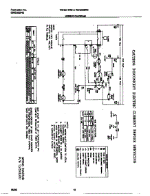 06 - Wiring Diagram parts for Frigidaire Dryer WDE336RBW2 from AppliancePartsPros.com