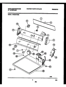 04 - Console And Control Parts parts for Frigidaire Dryer WDG547PBS0 from AppliancePartsPros.com