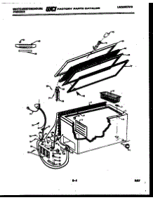 02 - Chest Freezer Parts parts for Frigidaire Freezer FC182KTW2 from AppliancePartsPros.com
