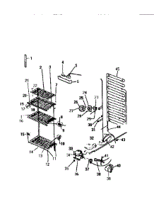 04 - Systems parts for Frigidaire Freezer FU196JRW1 from AppliancePartsPros.com