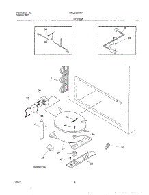 07 - System parts for White Westinghouse Freezer WFC25M4HW2 from AppliancePartsPros.com