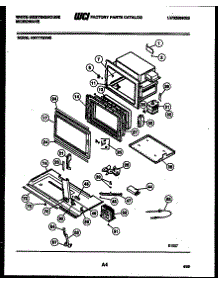 03 - Door Parts parts for Frigidaire Microwave KM777GXM2 from AppliancePartsPros.com