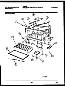 04 - Body Parts parts for Frigidaire Microwave KM777NXM from AppliancePartsPros.com