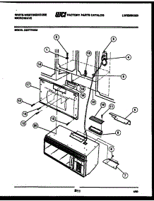 05 - Body And Installation Parts parts for Frigidaire Microwave KM777NXM from AppliancePartsPros.com