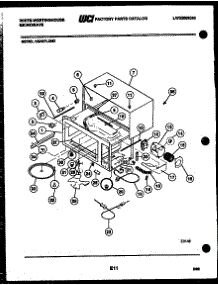 04 - Body Parts parts for Frigidaire Microwave KM487LXM0 from AppliancePartsPros.com
