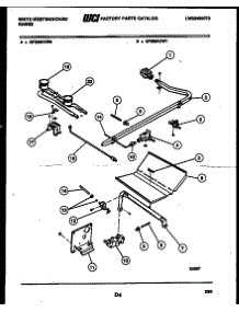 04 - Burner, Manifold And Gas Control parts for Frigidaire Range GF306KXD1 from AppliancePartsPros.com