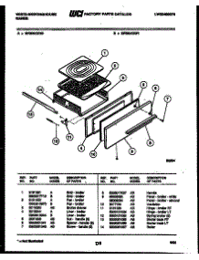 06 - Broiler Drawer Parts parts for Frigidaire Range GF306KXD1 from AppliancePartsPros.com