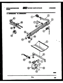 04 - Burner, Manifold And Gas Control parts for Frigidaire Range GF504KXW0 from AppliancePartsPros.com