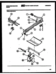 04 - Burner, Manifold And Gas Control parts for Frigidaire Range GF501HXW2 from AppliancePartsPros.com