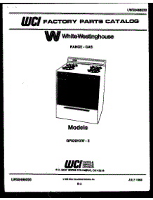 05 - Body Parts parts for Frigidaire Range GF620HXW3 from AppliancePartsPros.com