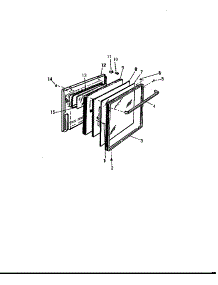 07 - Door, Gf770h parts for Frigidaire Range GF710HXV2 from AppliancePartsPros.com