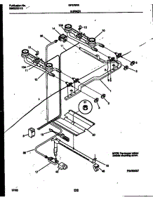 03 - Burner, Manifold And Gas Control parts for Frigidaire Range GF670RXD2 from AppliancePartsPros.com