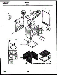 04 - Body Parts parts for Frigidaire Range GF730RXW2 from AppliancePartsPros.com