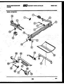 06 - Burner, Manifold And Gas Control parts for Frigidaire Range GF780KXD4 from AppliancePartsPros.com