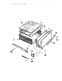 07 - Broiler Drawer parts for Frigidaire Range GF830HXH3 from AppliancePartsPros.com