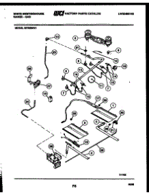 05 - Burner, Manifold And Gas Control parts for Frigidaire Range GF950NW1 from AppliancePartsPros.com
