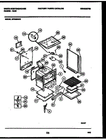 06 - Body Parts parts for Frigidaire Range GF950NW3 from AppliancePartsPros.com
