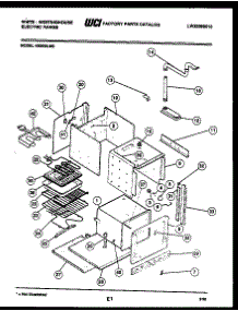 03 - Lower Body Parts parts for Frigidaire Oven KB969LM0 from AppliancePartsPros.com