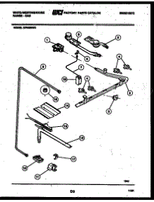 06 - Burner, Manifold And Gas Control parts for Frigidaire Range GF830ND3 from AppliancePartsPros.com