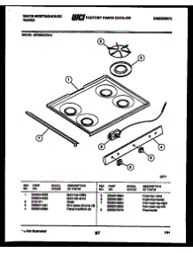 04 - Cooktop Parts parts for Frigidaire Range GF980KXD5 from AppliancePartsPros.com