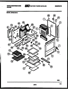 08 - Body Parts parts for Frigidaire Range GF980KXD5 from AppliancePartsPros.com