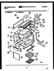 05 - Body Parts parts for Frigidaire Range KD860GDKD3 from AppliancePartsPros.com