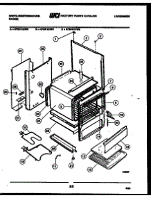 04 - Body Parts parts for Frigidaire Range KF201KDW1 from AppliancePartsPros.com