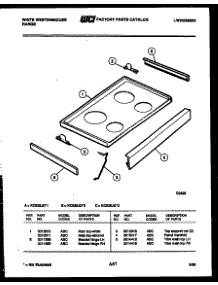 06 - Cooktop Parts parts for Frigidaire Range KC935JW3 from AppliancePartsPros.com