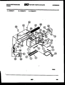 11 - Upper Body Parts parts for Frigidaire Range KC935JW3 from AppliancePartsPros.com