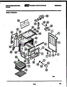 06 - Body Parts parts for Frigidaire Range KF350GDW7 from AppliancePartsPros.com