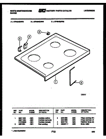 07 - Cooktop Parts parts for Frigidaire Range KF404GDH3 from AppliancePartsPros.com