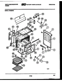 06 - Body Parts parts for Frigidaire Range KF480NW2 from AppliancePartsPros.com
