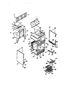 05 - Body, Side Panels parts for Frigidaire Range KF520GDV1 from AppliancePartsPros.com
