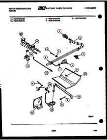 05 - Burner, Manifold And Gas Control parts for Frigidaire Range PGF470HXW3 from AppliancePartsPros.com