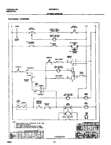06 - Wiring Diagram parts for Frigidaire Range WEF350CASA from AppliancePartsPros.com