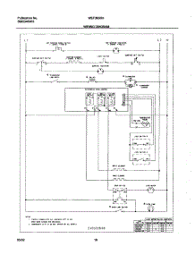 10 - Wiring Diagram parts for White Westinghouse Range WEF365BHWB from AppliancePartsPros.com