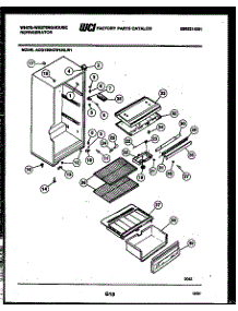 03 - Cabinet Parts parts for Frigidaire Refrigerator ACG130NCW1 from AppliancePartsPros.com