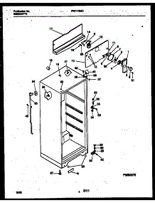 03 - Cabinet Parts parts for Frigidaire Refrigerator PRT173MCW3 from AppliancePartsPros.com