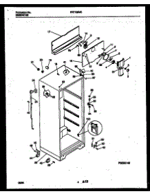 03 - Cabinet Parts parts for Frigidaire Refrigerator PRT193MCW4 from AppliancePartsPros.com
