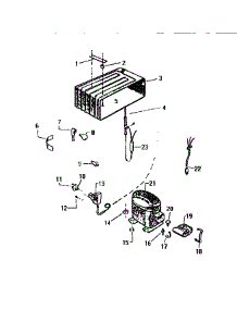 04 - Cooling System parts for Frigidaire Refrigerator RC101GRW7 from AppliancePartsPros.com