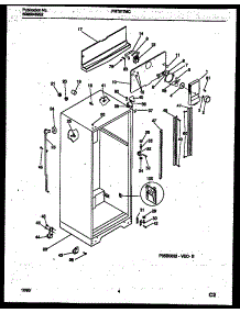 03 - Cabinet Parts parts for Frigidaire Refrigerator PRT217MCD3 from AppliancePartsPros.com