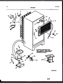 08 - System And Automatic Defrost Parts parts for Frigidaire Refrigerator PRT193MCD1 from AppliancePartsPros.com