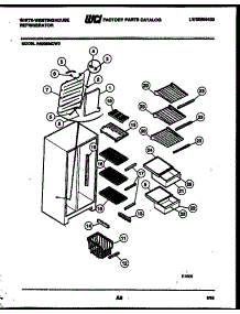 05 - Shelves And Supports parts for Frigidaire Refrigerator RS220MCF0 from AppliancePartsPros.com