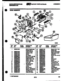 08 - Ice Maker Parts parts for Frigidaire Refrigerator RS225MCV0 from AppliancePartsPros.com