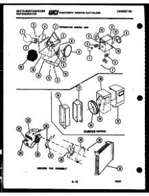 06 - Refrigerator Control Assembly, Damp parts for Frigidaire Refrigerator RS192GCW5 from AppliancePartsPros.com