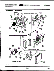 06 - Refrigerator Control Assembly, Damp parts for Frigidaire Refrigerator RS226GCV3 from AppliancePartsPros.com